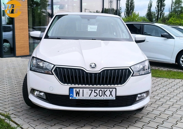 Skoda Fabia cena 43500 przebieg: 111385, rok produkcji 2021 z Lubycza Królewska małe 172